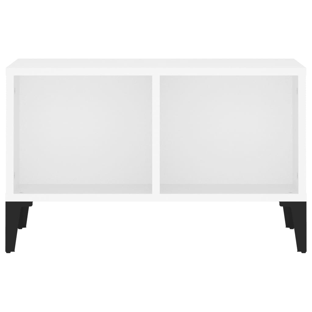 Table basse Blanc 60x50x36,5 cm Bois d’ingénierie - Tables basses