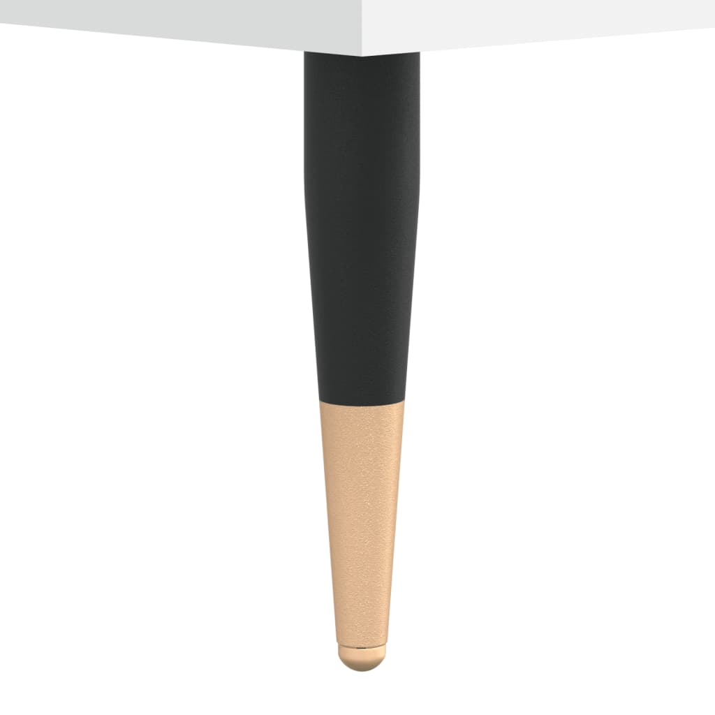 Table basse Blanc 90x50x36,5 cm Bois d’ingénierie - Tables basses