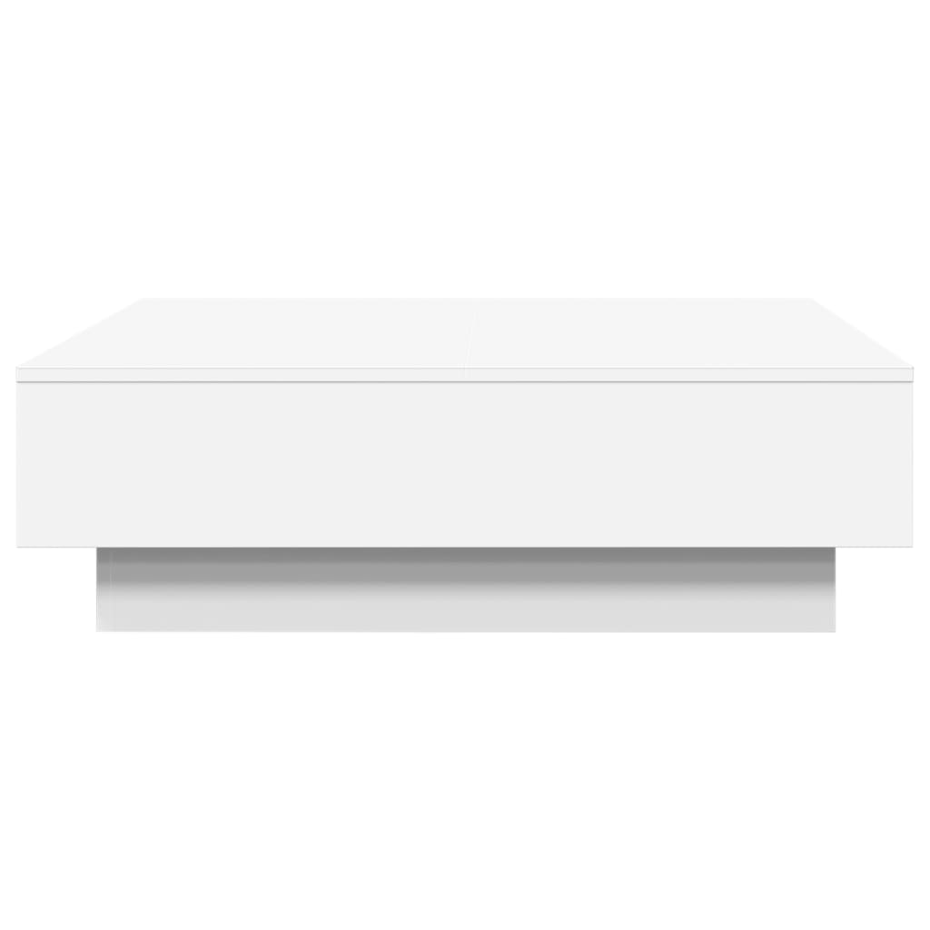 Table basse Blanc 90x90x28 cm Aggloméré - Tables basses