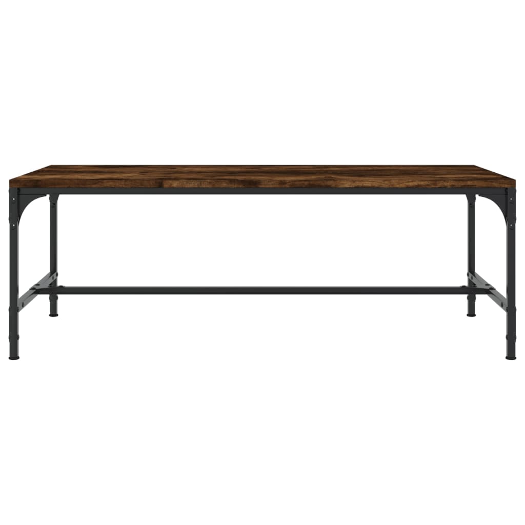 Table basse Chêne fumé 100x50x35 cm Bois d’ingénierie - Tables basses