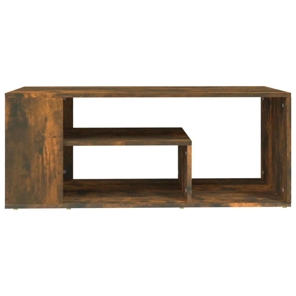 Table basse Chêne fumé 100x50x40 cm Bois d’ingénierie - Tables basses