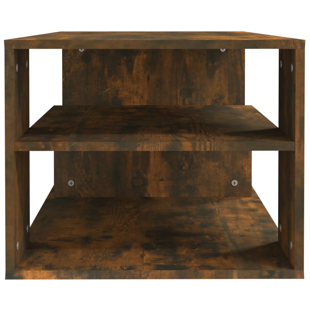 Table basse Chêne fumé 100x50x40 cm Bois d’ingénierie - Tables basses