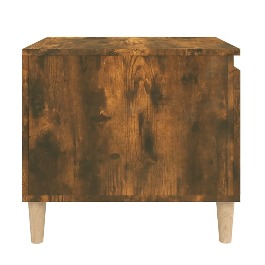 Table basse Chêne fumé 100x50x45 cm Bois d’ingénierie - Tables basses