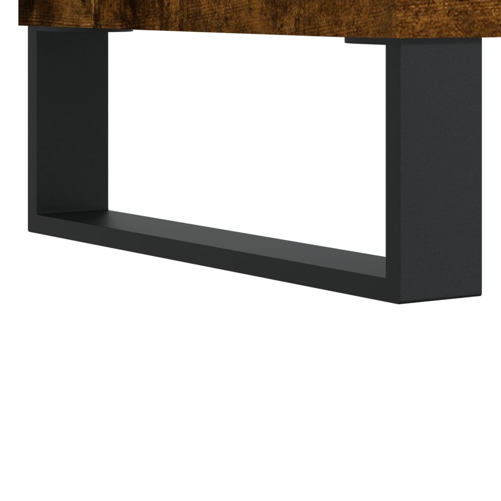Table basse Chêne fumé 100x50x45 cm Bois d’ingénierie - Tables basses
