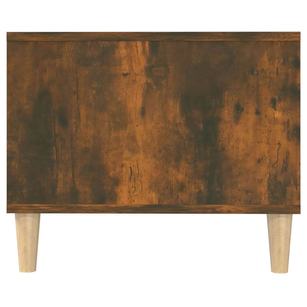 Table basse chêne fumé 102x50x40 cm bois d’ingénierie - Tables basses