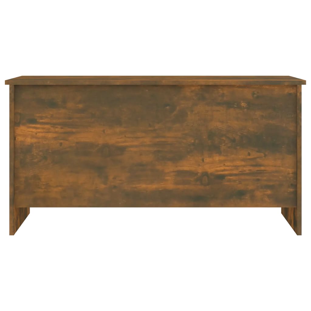 Table basse Chêne fumé 102x55,5x52,5 cm Bois d’ingénierie - Tables basses