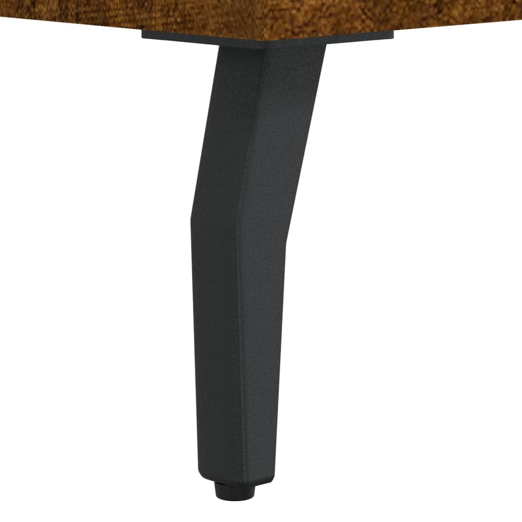 Table basse Chêne fumé 50x50x40 cm Bois d’ingénierie - Tables basses