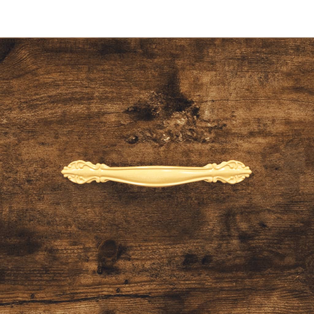 Table basse Chêne fumé 50x50x40 cm Bois d’ingénierie - Tables basses