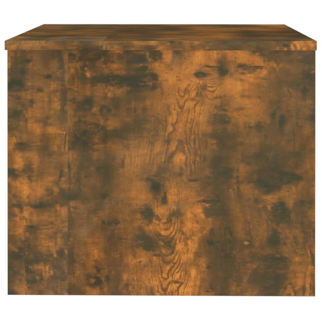 Table basse Chêne fumé 80x50x40 cm Bois d’ingénierie - Tables basses