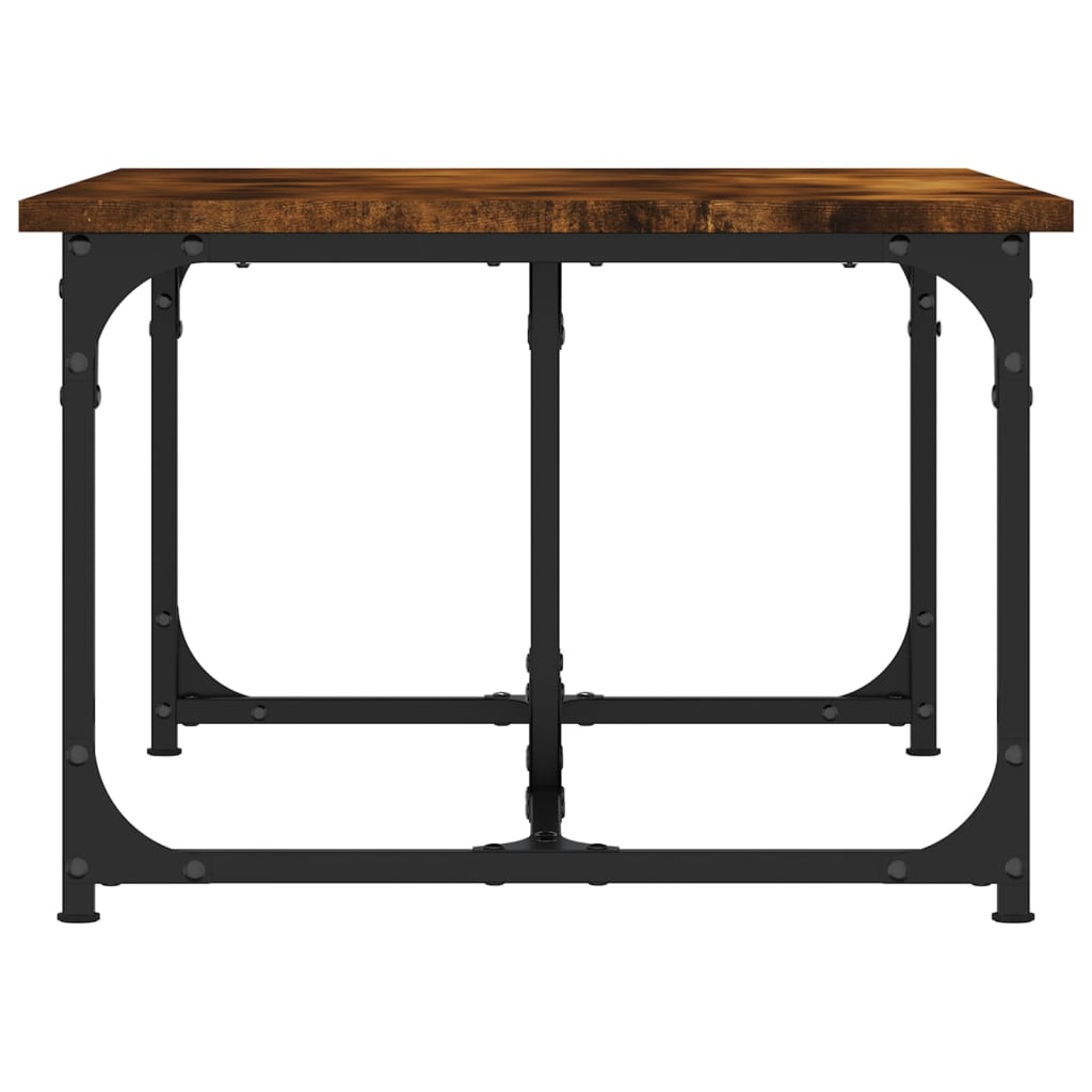 Table basse Chêne fumé 90x50x35 cm Bois d’ingénierie - Tables basses