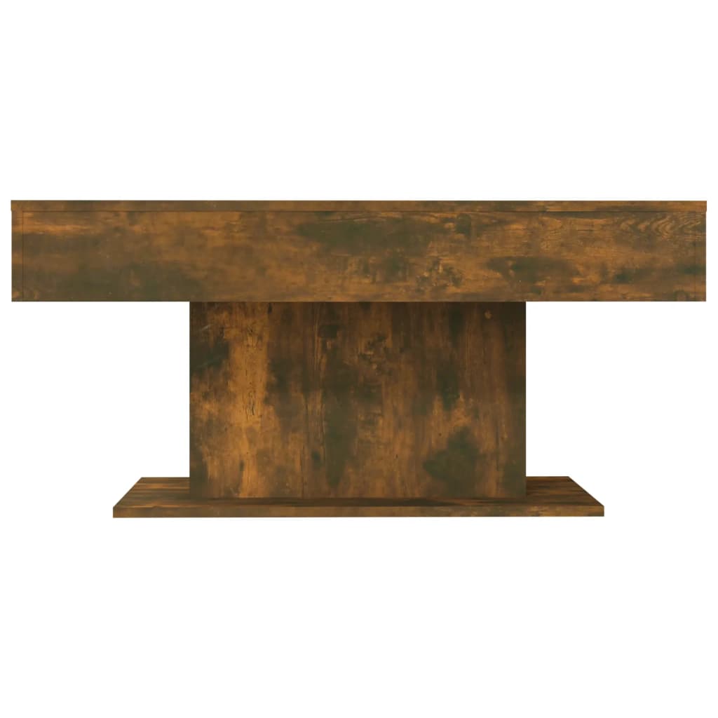 Table basse Chêne fumé 96x50x45 cm Bois d’ingénierie - Tables basses