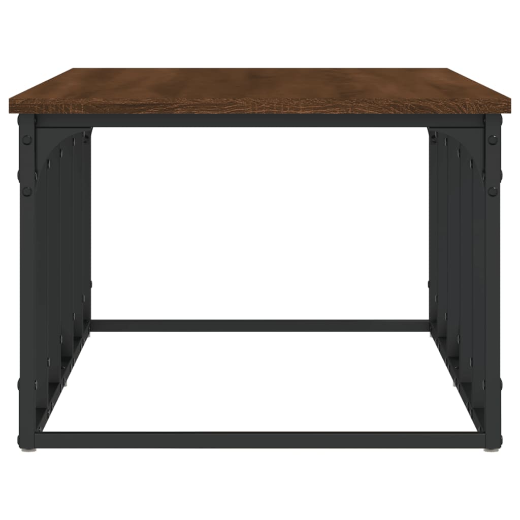 Table basse chêne marron 100x50x35,5 cm bois d’ingénierie - Tables basses
