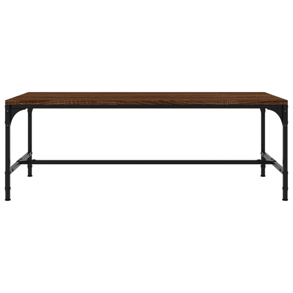 Table basse Chêne marron 100x50x35 cm Bois d’ingénierie - Tables basses
