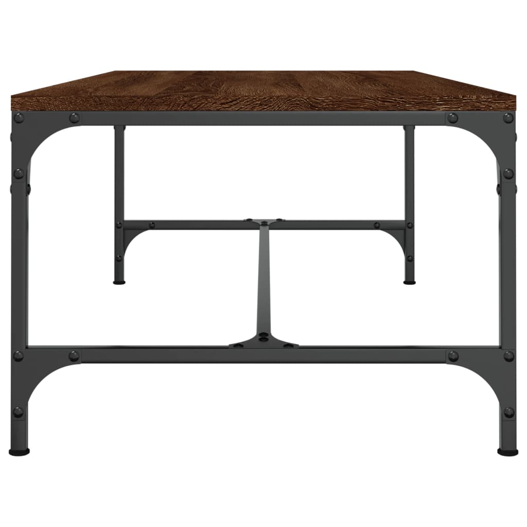 Table basse Chêne marron 100x50x35 cm Bois d’ingénierie - Tables basses