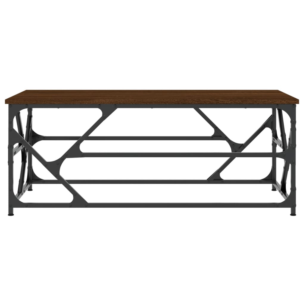 Table basse Chêne marron 100x50x40 cm Bois d’ingénierie - Tables basses