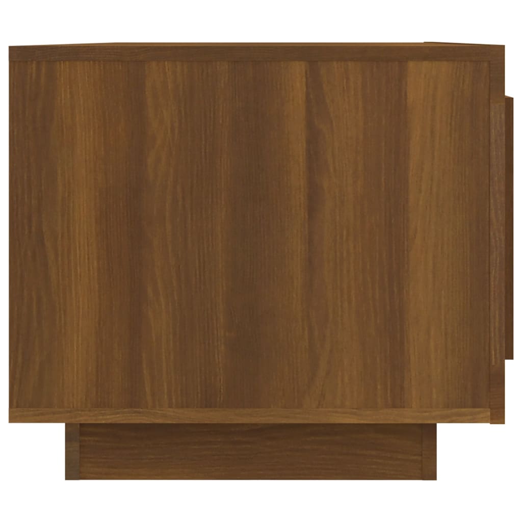 Table basse Chêne marron 102x50x45 cm Bois d’ingénierie - Tables basses