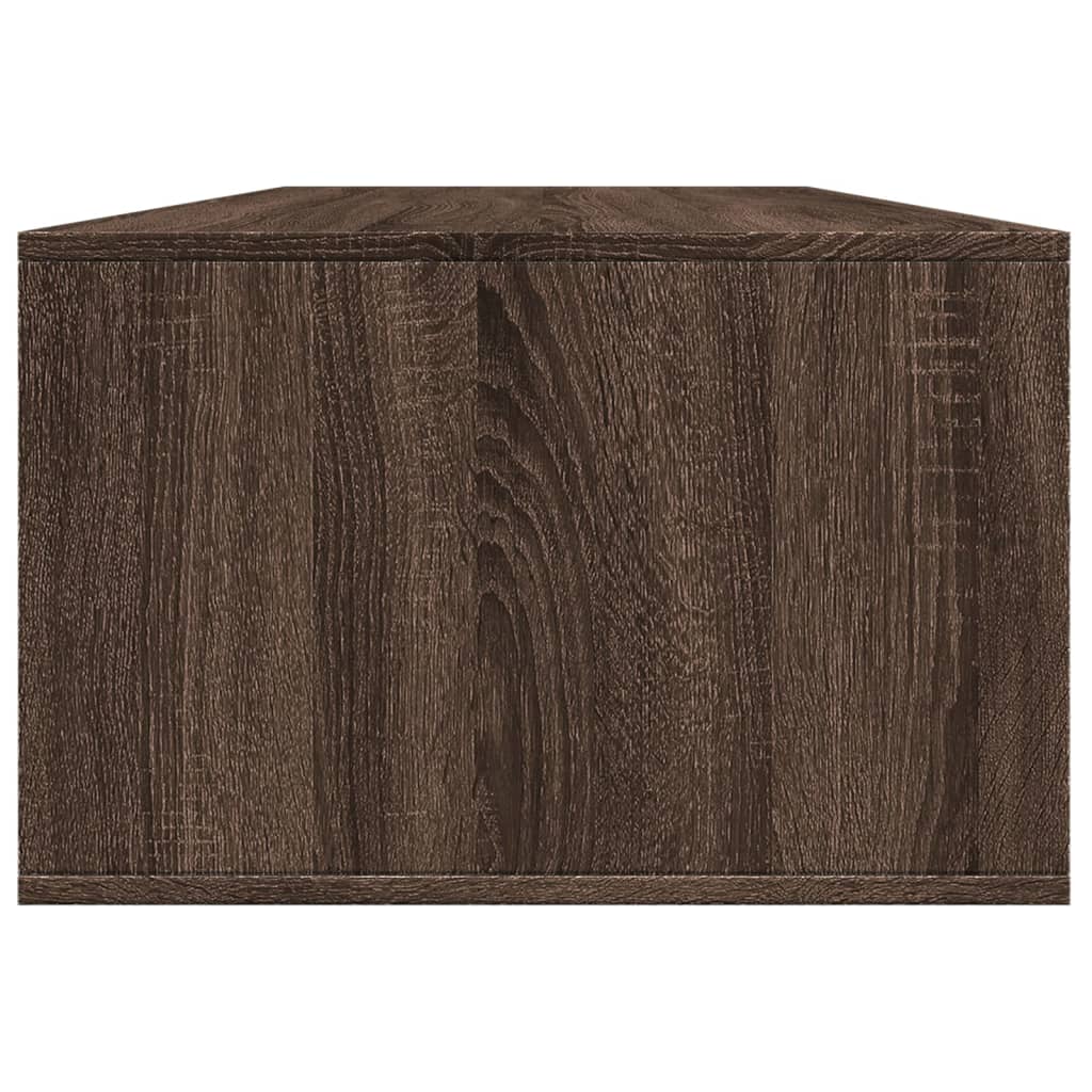 Table basse chêne marron 102x55x35 cm bois d’ingénierie - Tables basses
