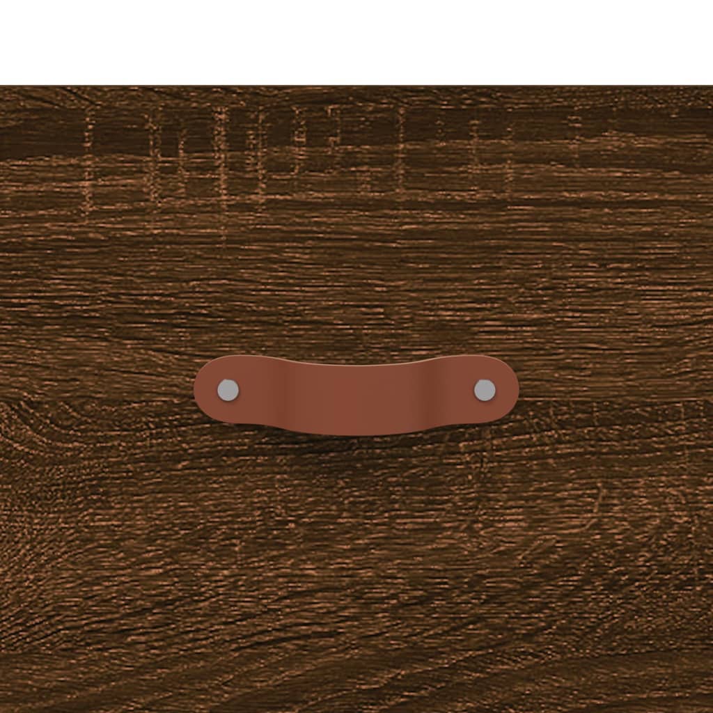 Table basse Chêne marron 50x50x40 cm Bois d’ingénierie - Tables basses