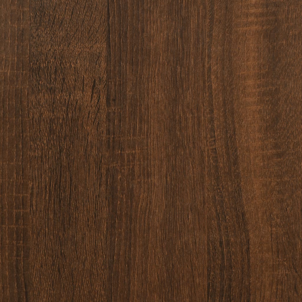 Table basse chêne marron 55x55x36,5 cm bois d’ingénierie - Tables basses