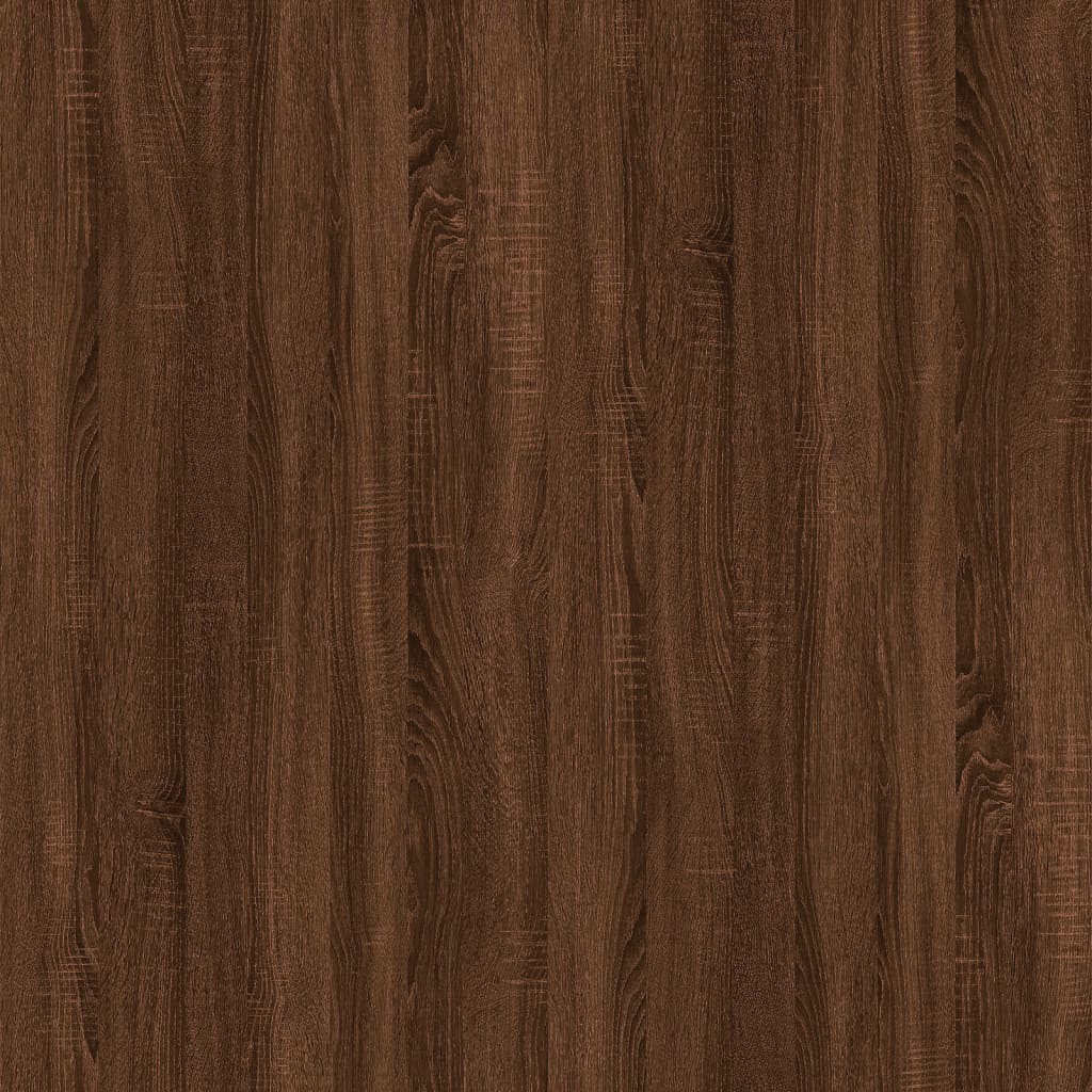 Table basse Chêne marron 60x44,5x45 cm Bois d’ingénierie - Tables basses