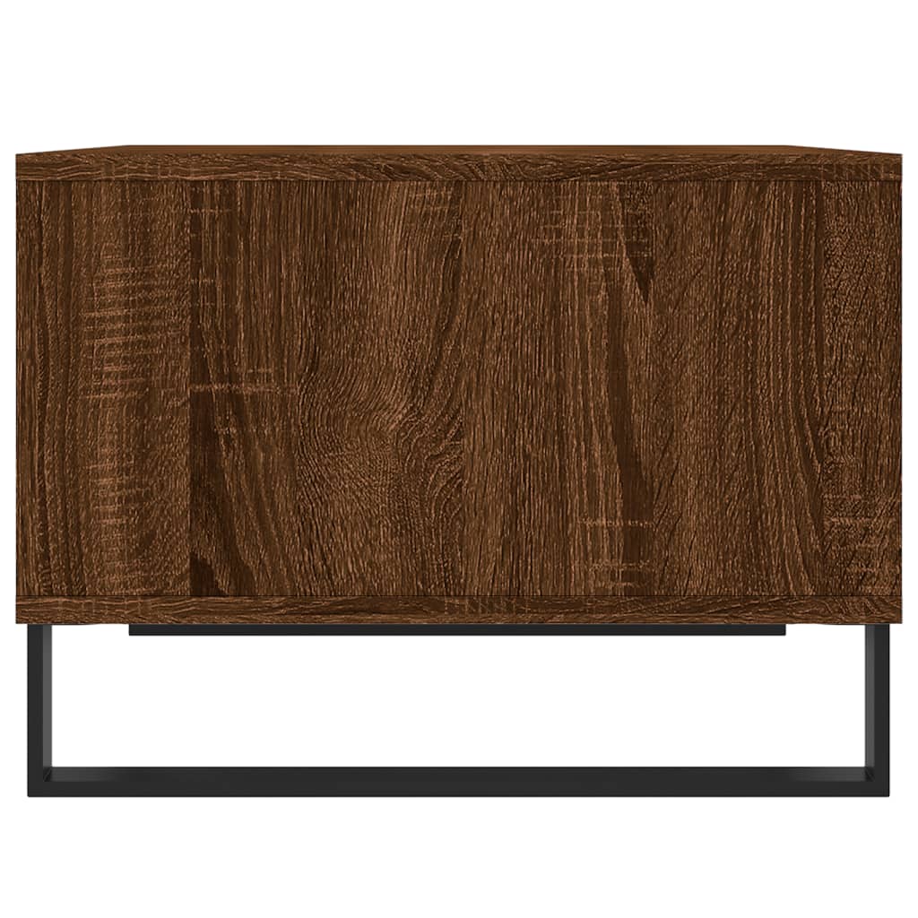 Table basse Chêne marron 60x50x36,5 cm Bois d’ingénierie - Tables basses