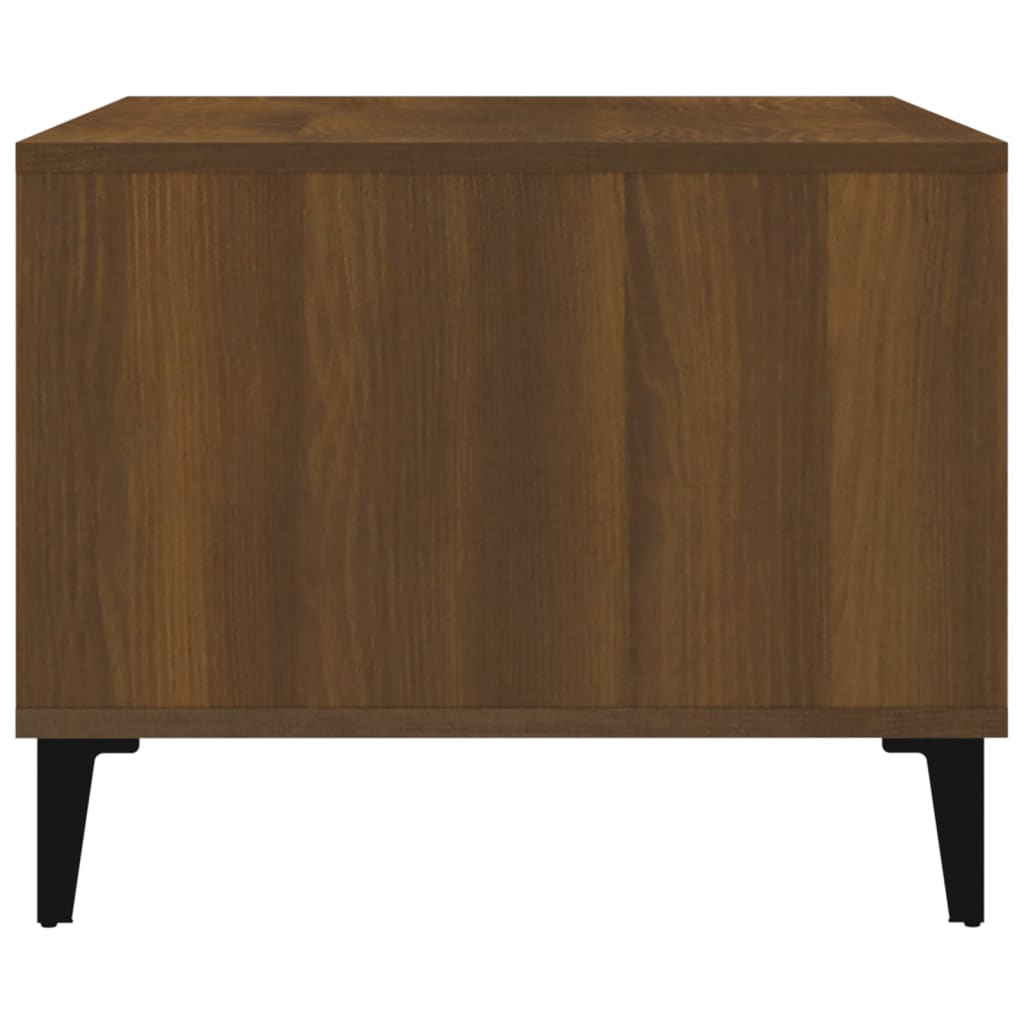 Table basse Chêne marron 60x50x40 cm Bois d’ingénierie - Tables basses