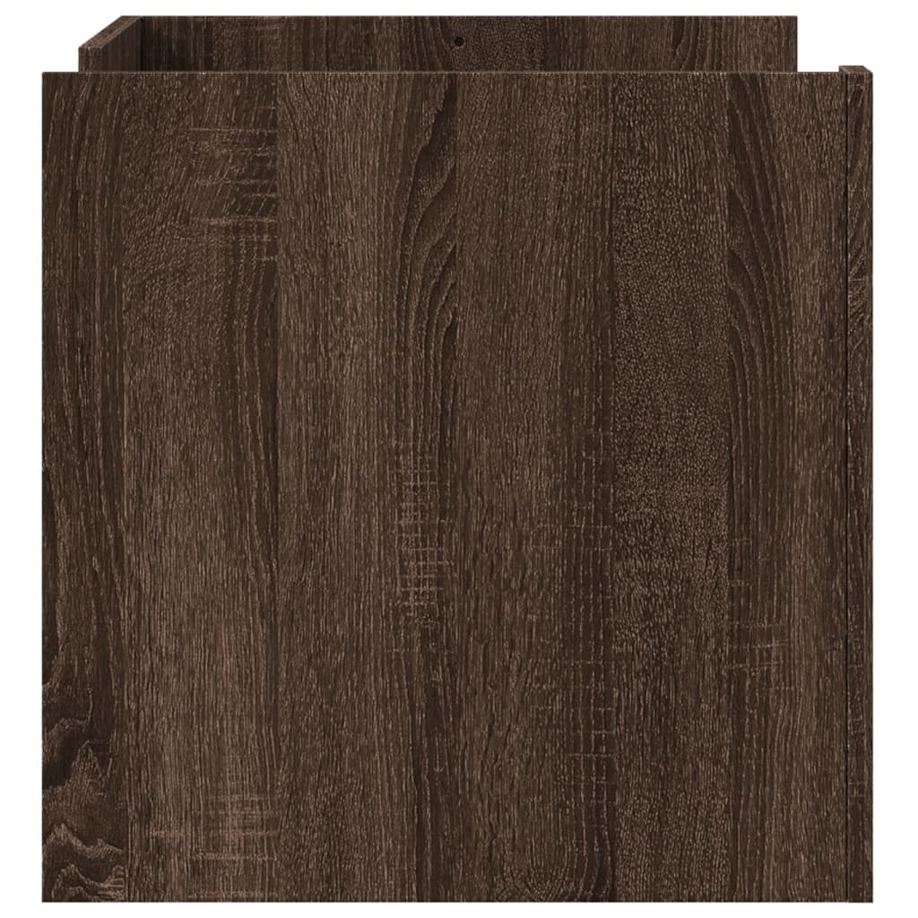 Table basse chêne marron 80x50x50 cm Bois d’ingénierie - Tables basses