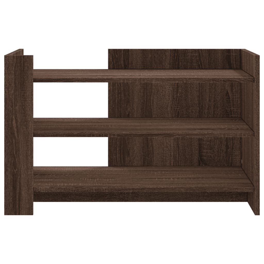 Table basse chêne marron 80x50x50 cm Bois d’ingénierie - Tables basses