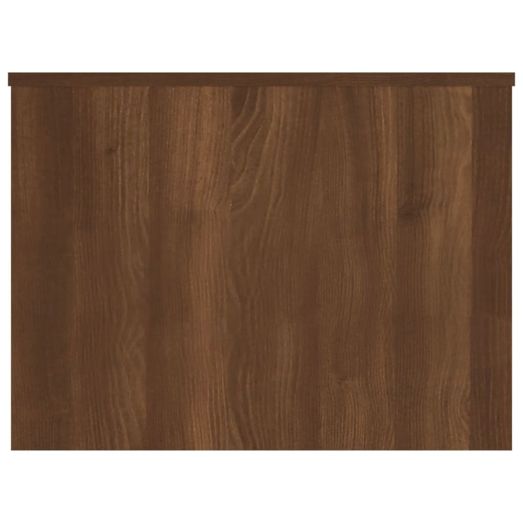 Table basse Chêne marron 80x55,5x41,5 cm Bois d’ingénierie - Tables basses