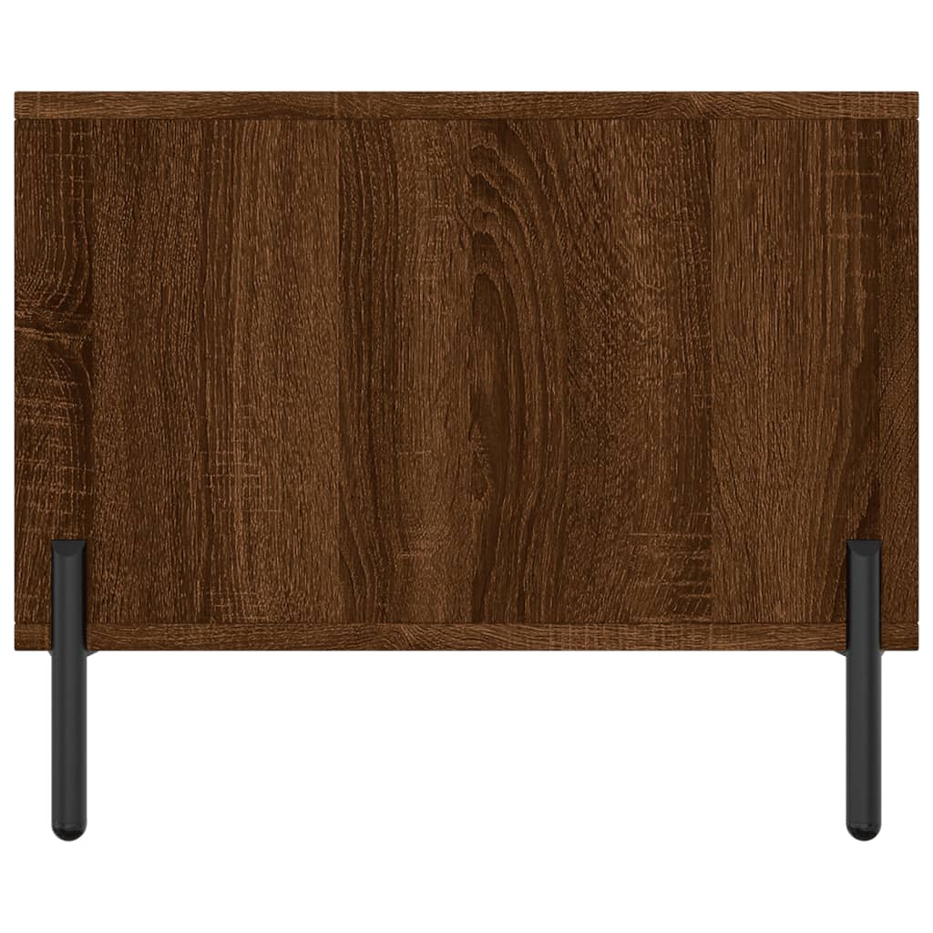 Table basse chêne marron 90x50x40 cm bois d’ingénierie - Tables basses