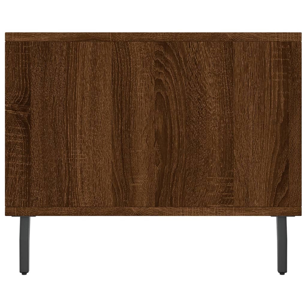 Table basse chêne marron 90x50x40 cm bois d’ingénierie - Tables basses