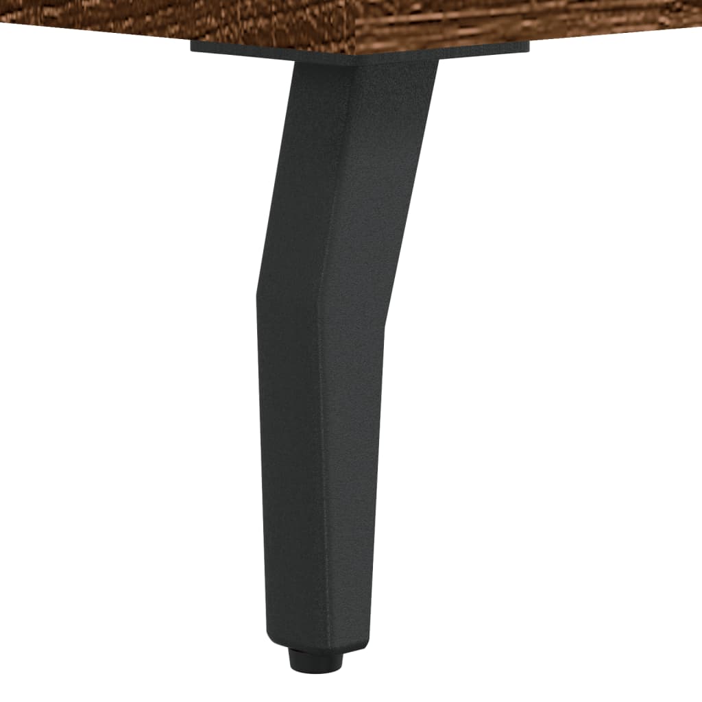Table basse chêne marron 90x50x40 cm bois d’ingénierie - Tables basses
