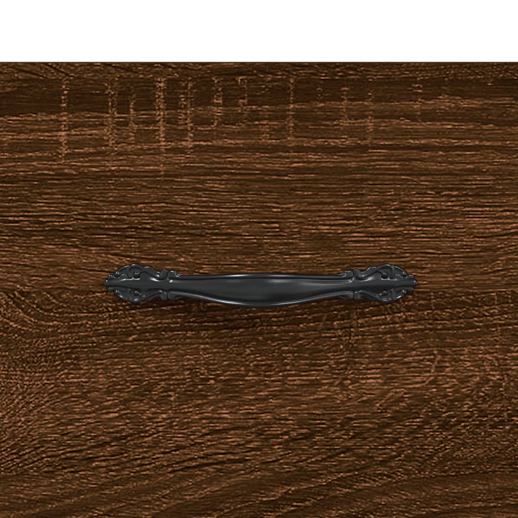 Table basse chêne marron 90x50x40 cm bois d’ingénierie - Tables basses