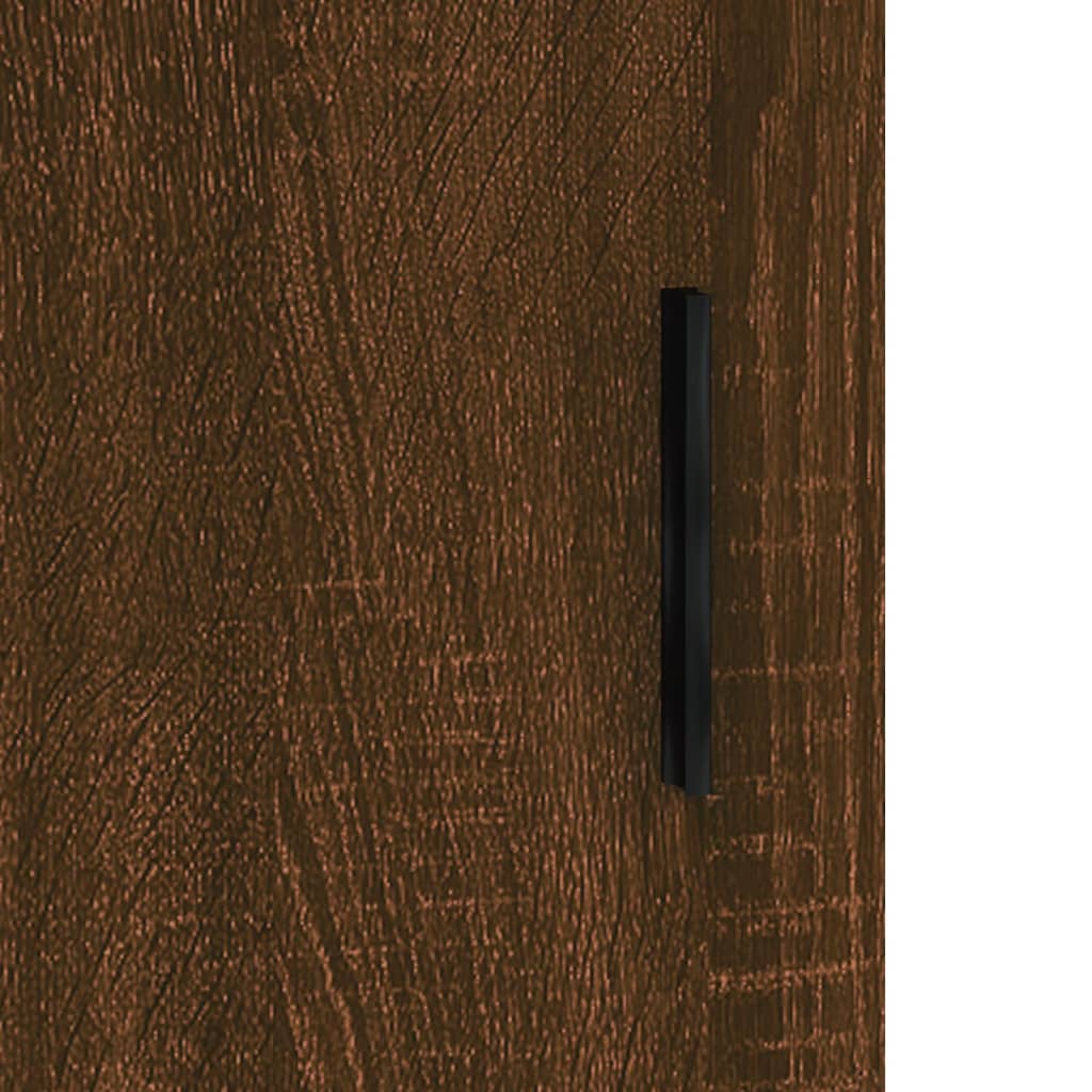 Table basse chêne marron 90x50x40 cm bois d’ingénierie - Tables basses