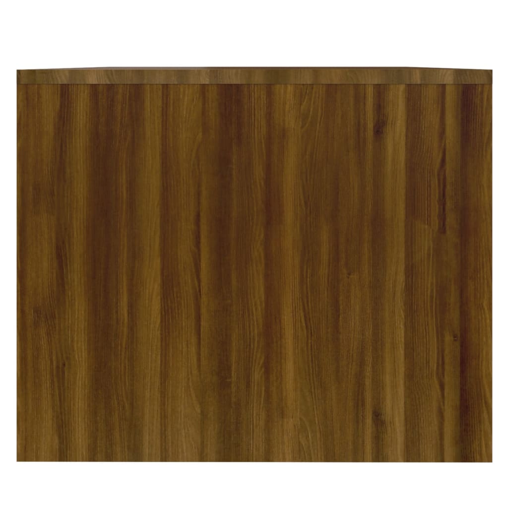 Table basse Chêne marron 90x50x41,5 cm Bois d’ingénierie - Tables basses