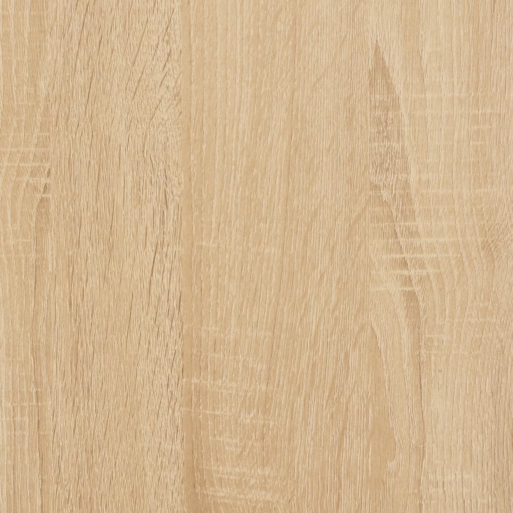 Table basse chêne sonoma 100x100x40 cm bois d’ingénierie - Tables basses