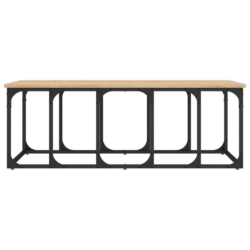 Table basse chêne sonoma 100x50x35,5 cm bois d’ingénierie - Tables basses