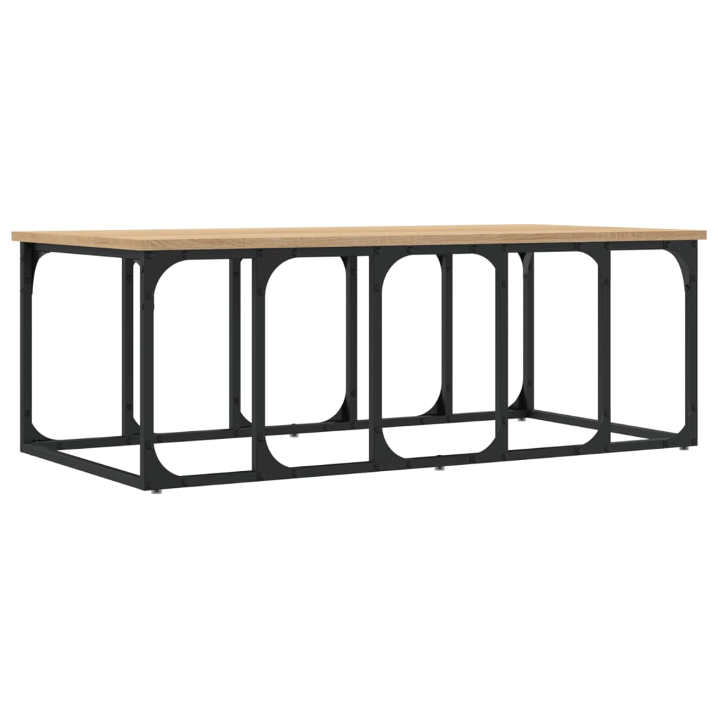 Table basse chêne sonoma 100x50x35,5 cm bois d’ingénierie - Tables basses