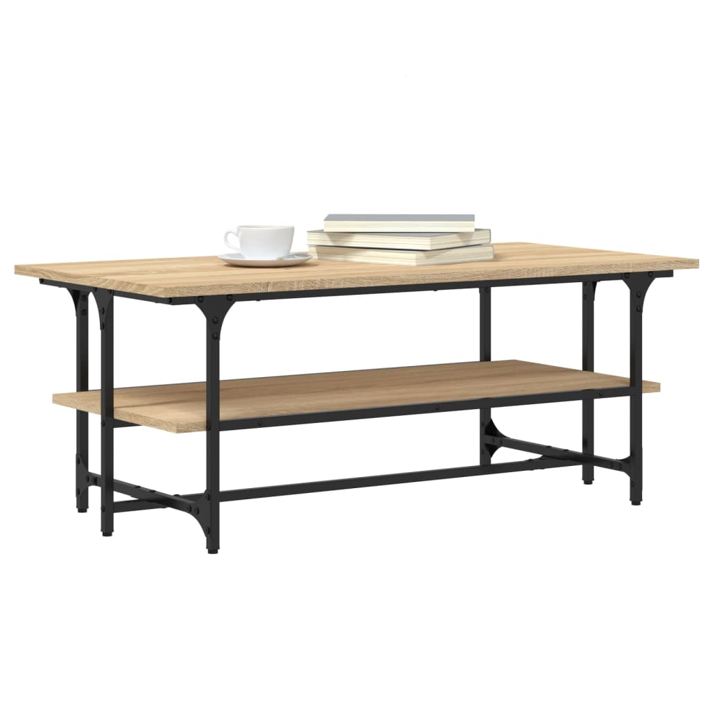 Table basse Chêne sonoma 100x50x40 cm Bois d’ingénierie - Tables basses