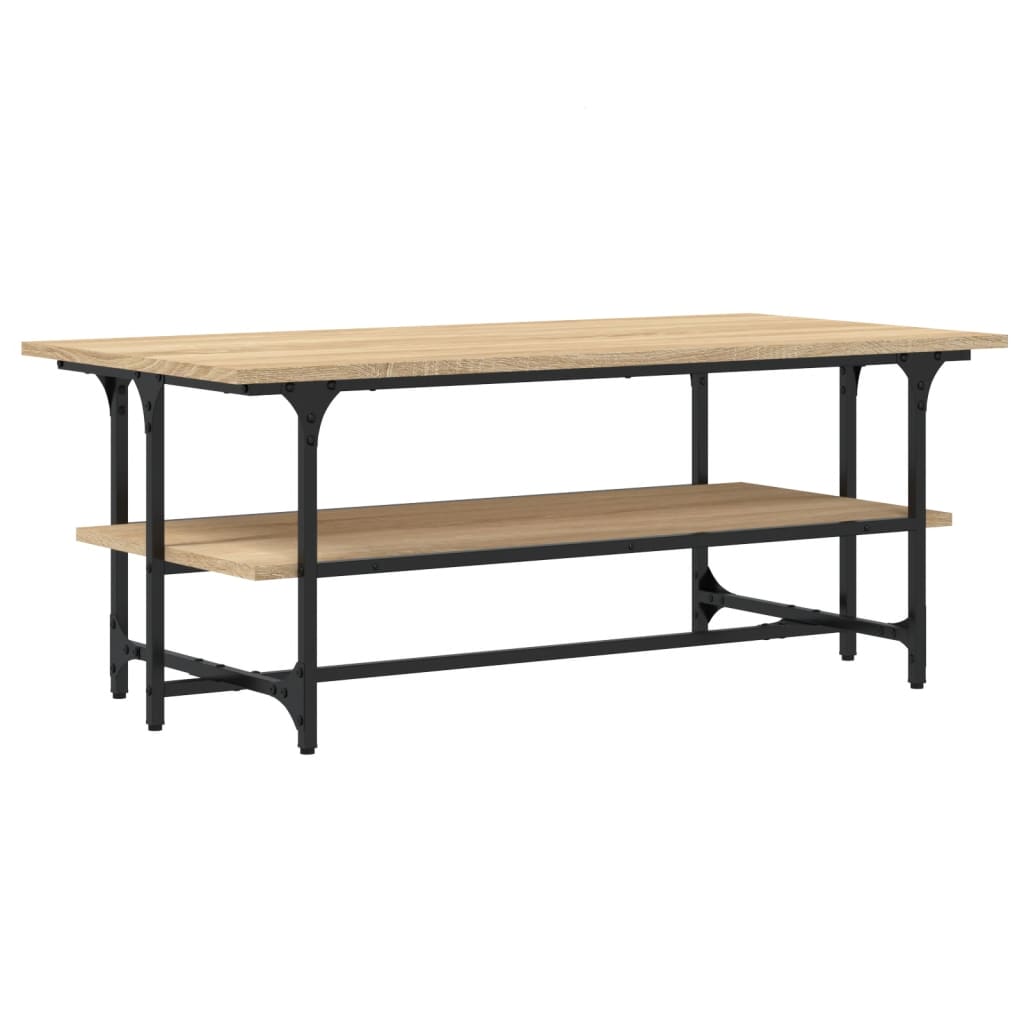 Table basse Chêne sonoma 100x50x40 cm Bois d’ingénierie - Tables basses