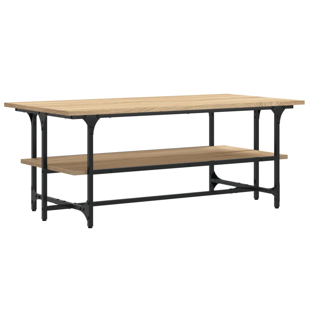 Table basse Chêne sonoma 100x50x40 cm Bois d’ingénierie - Tables basses