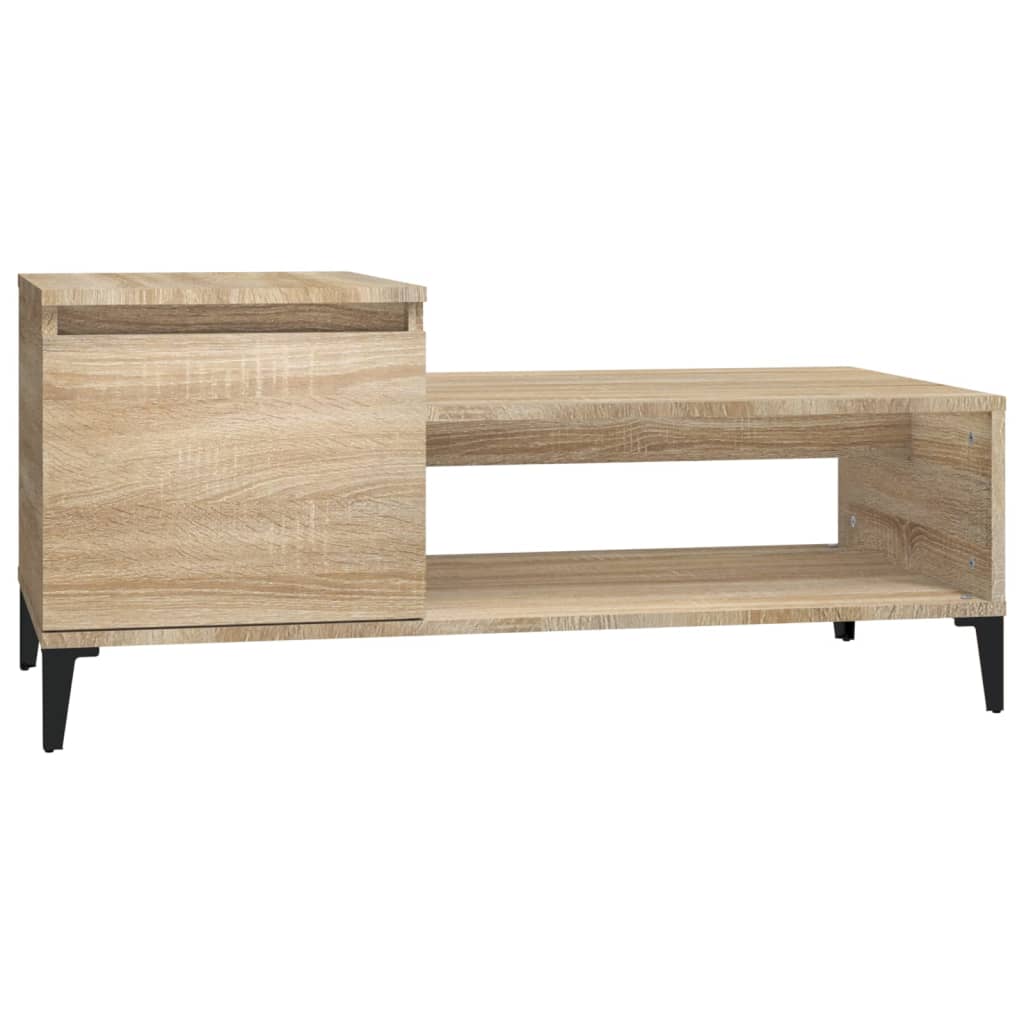 Table basse Chêne sonoma 100x50x45 cm Bois d’ingénierie - Tables basses