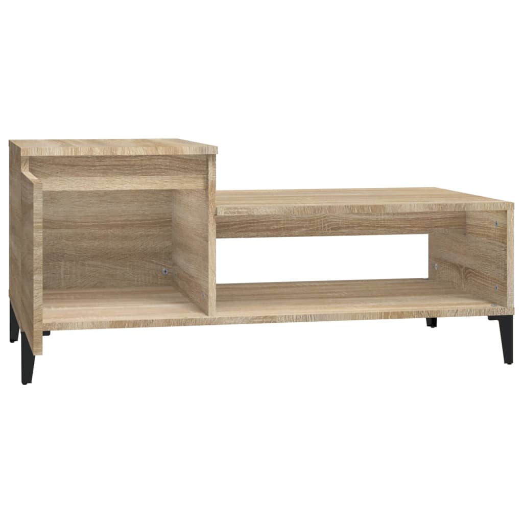 Table basse Chêne sonoma 100x50x45 cm Bois d’ingénierie - Tables basses