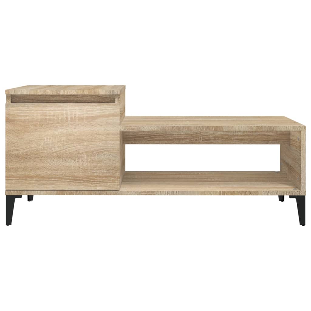 Table basse Chêne sonoma 100x50x45 cm Bois d’ingénierie - Tables basses