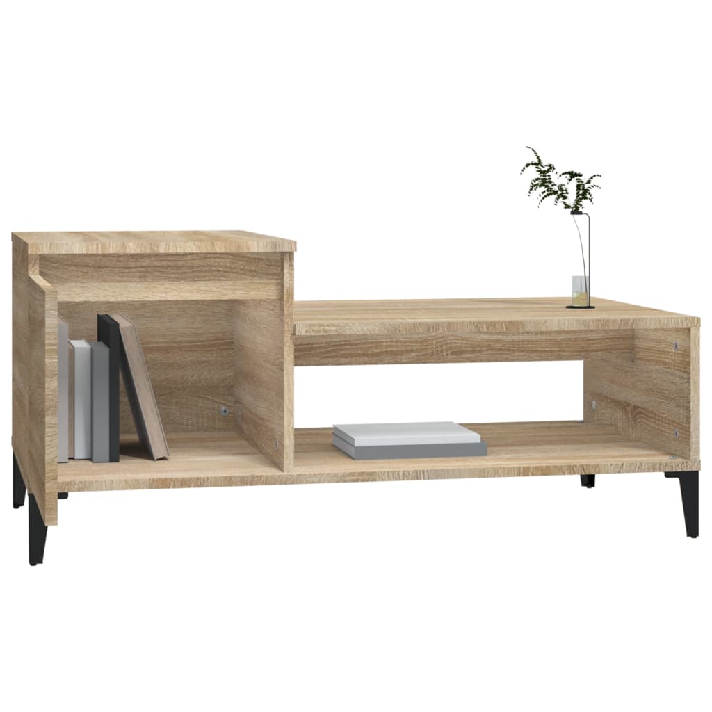 Table basse Chêne sonoma 100x50x45 cm Bois d’ingénierie - Tables basses