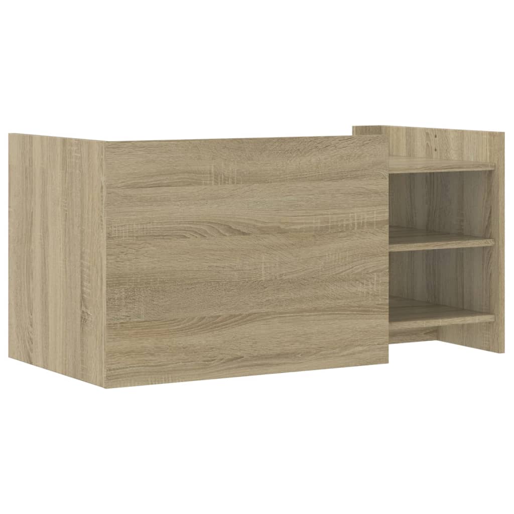 Table basse chêne sonoma 100x50x50 cm bois d’ingénierie - Tables basses