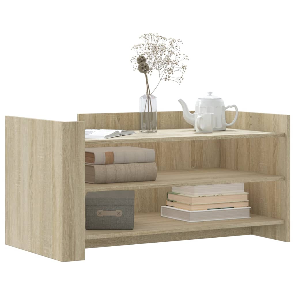 Table basse chêne sonoma 100x50x50 cm bois d’ingénierie - Tables basses