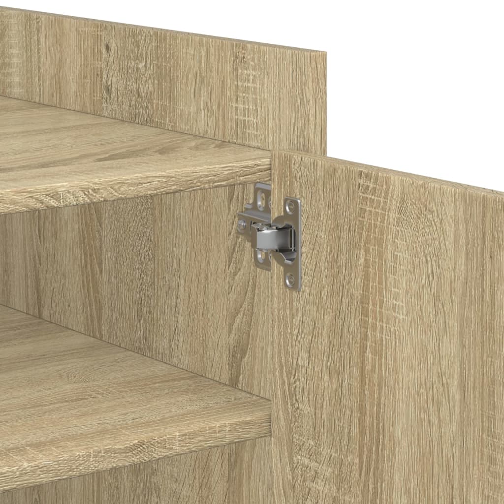 Table basse chêne sonoma 100x50x50 cm bois d’ingénierie - Tables basses
