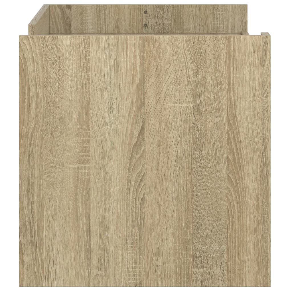 Table basse chêne sonoma 100x50x50 cm bois d’ingénierie - Tables basses