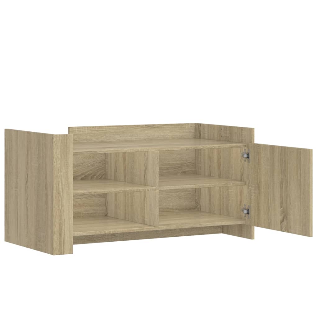 Table basse chêne sonoma 100x50x50 cm bois d’ingénierie - Tables basses